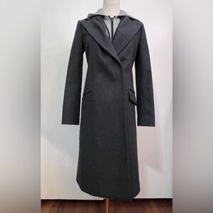 Alice & Olivia Gray Wool Coat
